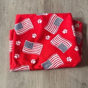 Patriotic Red Dog Bandana